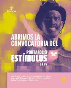 Convocatoria del Portafolio Nacional de Estímulos 2025 abierta por MinCulturas hasta el 14 de marzo de 2025