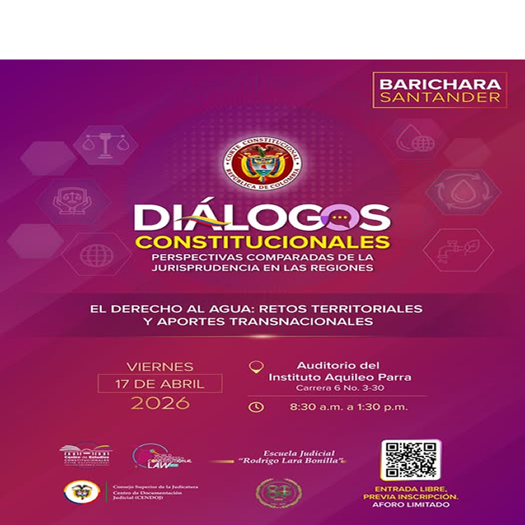 Hoy la Corte Constitucional reúne en Barichara expertos en medio ambiente y servicios públicos para debatir el derecho al agua con participación de la ONU