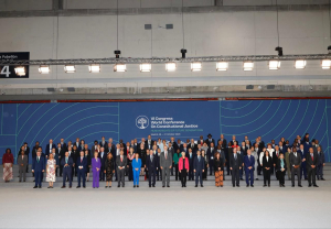 La Corte Constitucional participó en el 6º Congreso Mundial de Justicia, que reunió a los más altos dignatarios de tribunales internacionales para defender la independencia judicial
